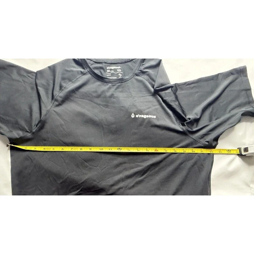 O'Rageous UPF 50 Performance Mens Performance Rash Guard Sz XXL F38 - Picture 5 of 8